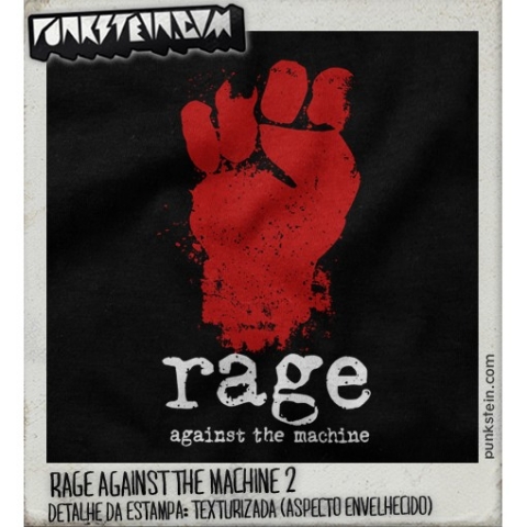 Manga Longa Rage Against the Machine 2