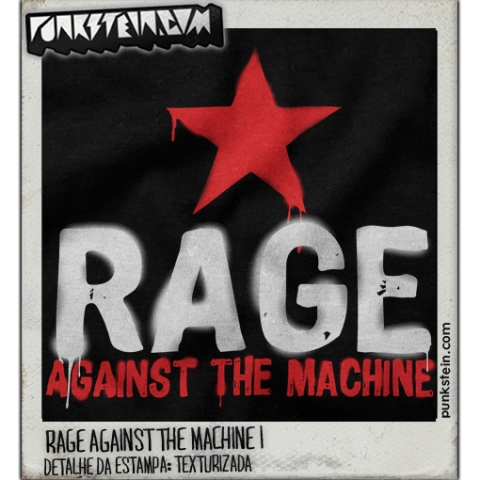 Manga Longa Rage Against the Machine 1
