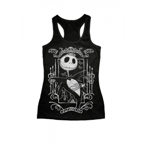 Regata Feminina Jack Skellington