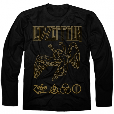 Manga Longa Masculina Led Zeppelin 1