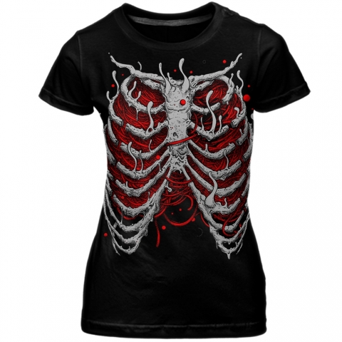 Babylook RibCage Skull