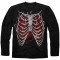 Manga Longa RibCage Skull