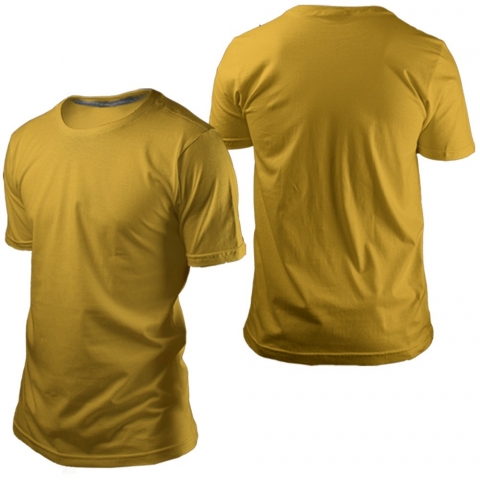 Camiseta Amarela sem estampa