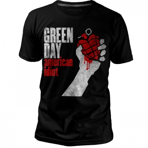 Camiseta Green Day - American Idiot