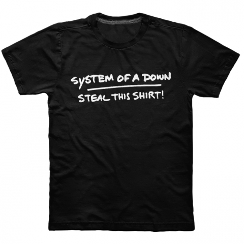 Camiseta System of a Down Steal this shirt