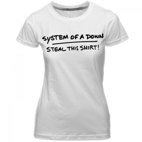 Baby look System of a Down Steal this shirt