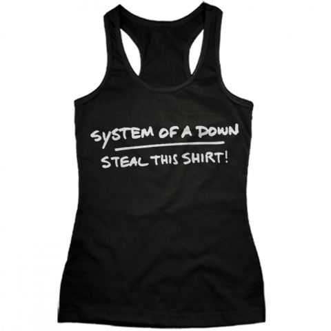 Regata Feminina System of a Down Steal this shirt