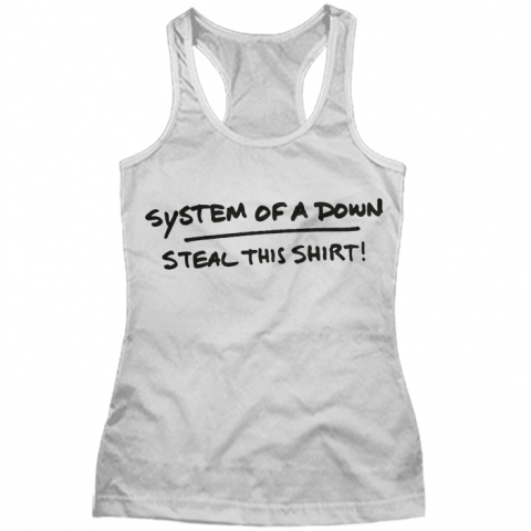 Regata Feminina System of a Down Steal this shirt