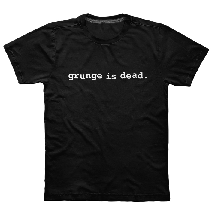 grunge is dead ヴィンテージ nirvana camiseta Nirvana - Grunge is dead