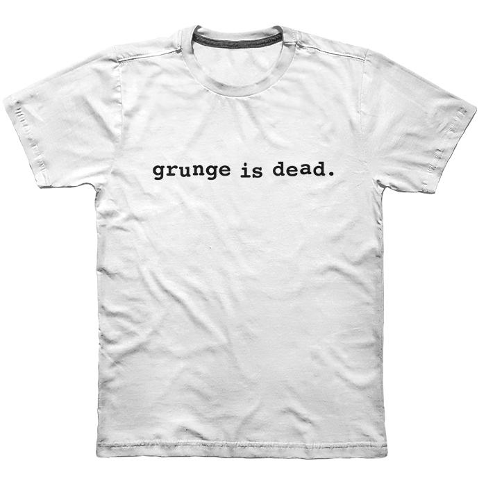 camiseta Nirvana - Grunge is dead