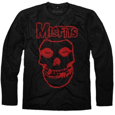 Manga Longa Masculina Misfits 8
