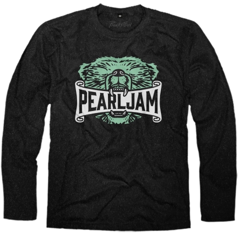 Manga Longa Masculina Pearl Jam 7