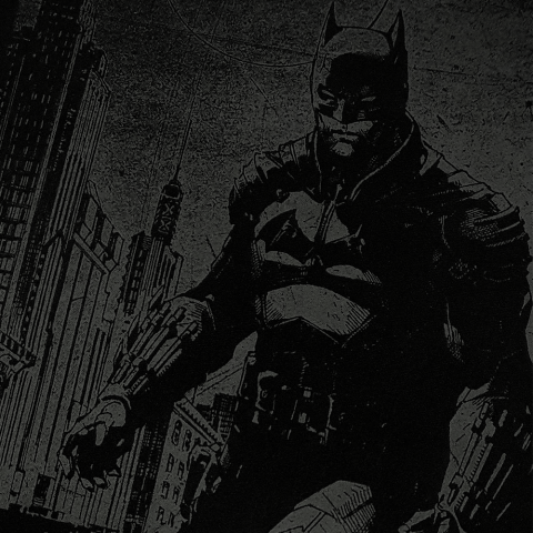 Camiseta The Batman Black Series