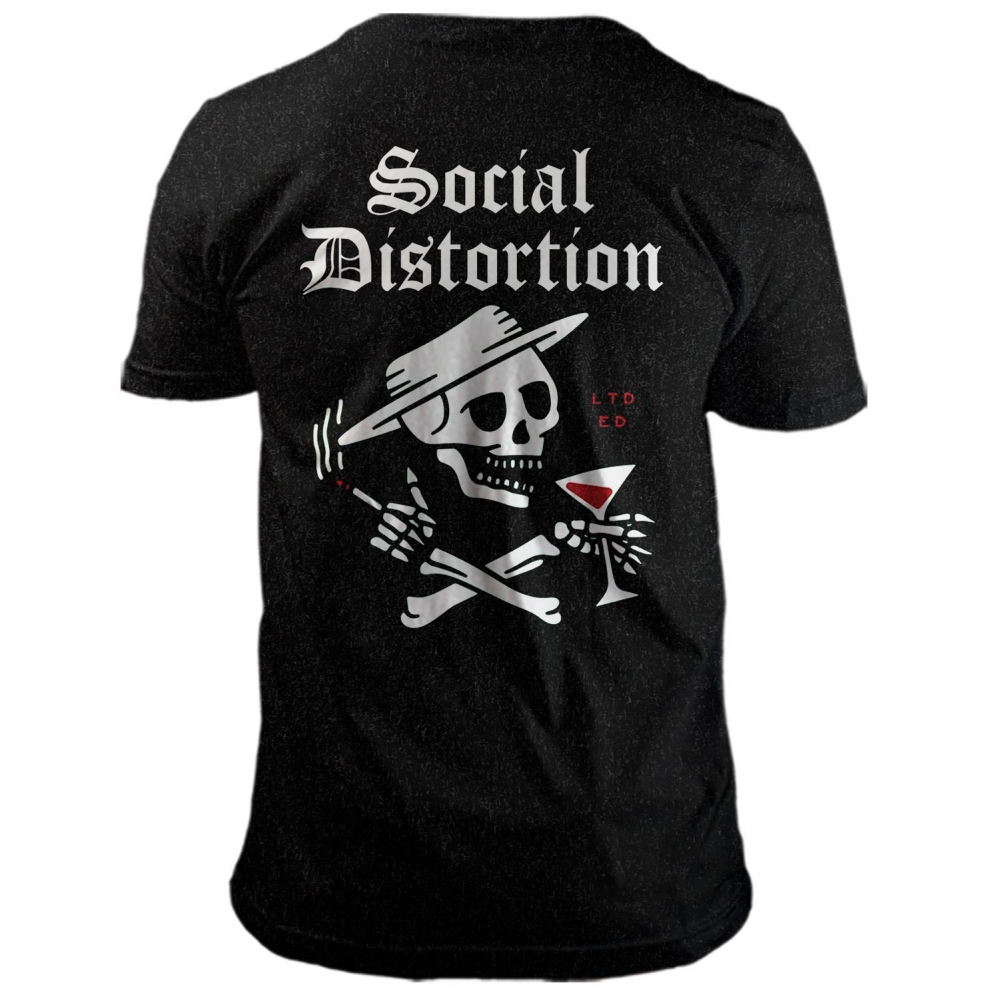 【J31866】ソーシャル・ディストーション Camiseta Social Distortion 1