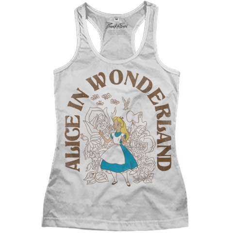 Regata Feminina Alice in Wonderland