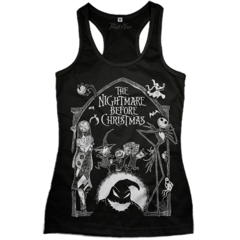 Regata Feminina Jack Skellington 2