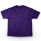 Camiseta Oversized Roxa 100% algodão 220g Sem estampa