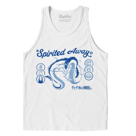 Regata Masculina Spirited Away -A viagem de Chihiro