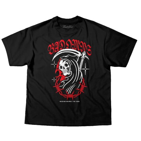 Camiseta Oversized 100% algodão 220g Bad Omens 3