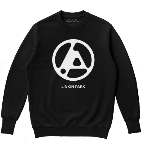 Blusa de moletom oversized flanelada Linkin Park 11