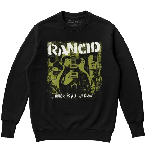 Blusa de moletom oversized flanelada Rancid 3