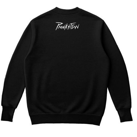 Blusa de moletom Oversized flanelado Punkstein logo