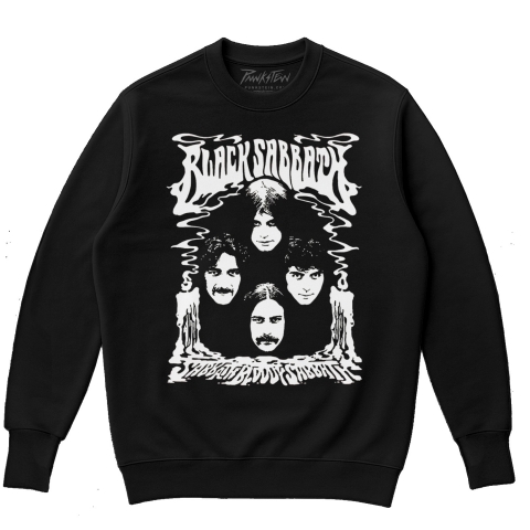 Blusa de moletom Oversized flanelado Black Sabbath 8