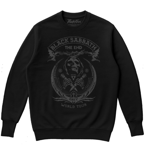 Blusa de moletom Oversized flanelado Black Sabbath 7