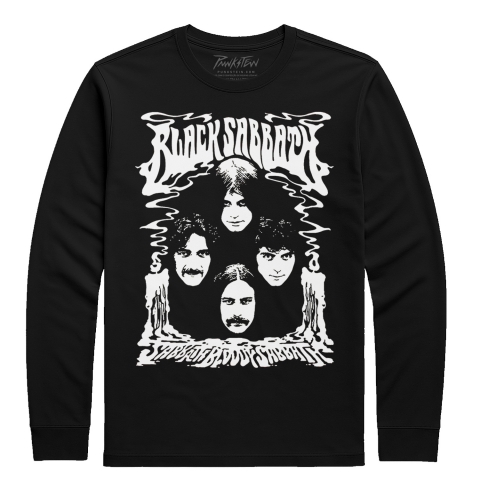 Manga Longa Masculina Black Sabbath 8
