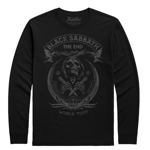Manga Longa Masculina Black Sabbath 7