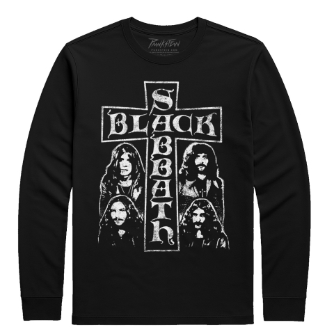 Manga Longa Masculina Black Sabbath 9