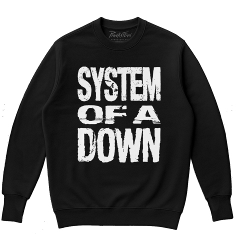 Blusa de moletom Oversized flanelado System of a Down 8