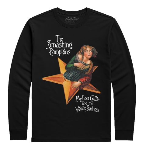 Manga Longa Masculina the Smashing Pumpkins - Mellon Collie and the Infinite Sadness