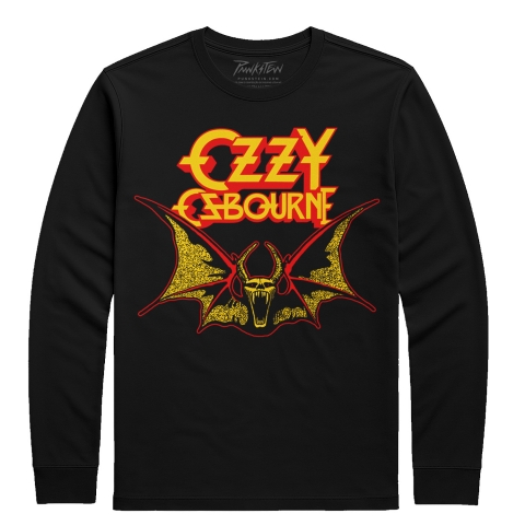 Manga Longa Masculina Ozzy Ozbourne 1