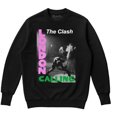 Blusa de moletom Oversized flanelado The Clash 3 London Calling