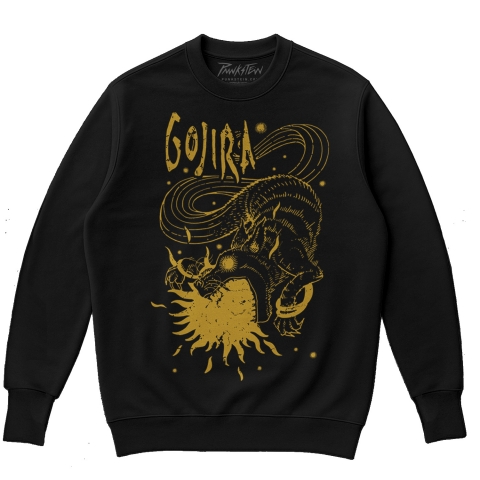 Blusa de moletom Oversized flanelado Gojira 2