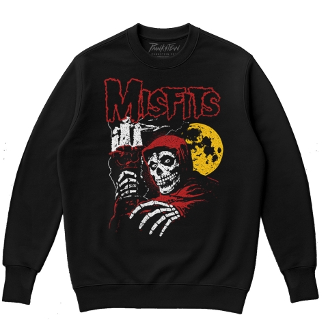 Blusa de moletom Oversized flanelado Misfits 9