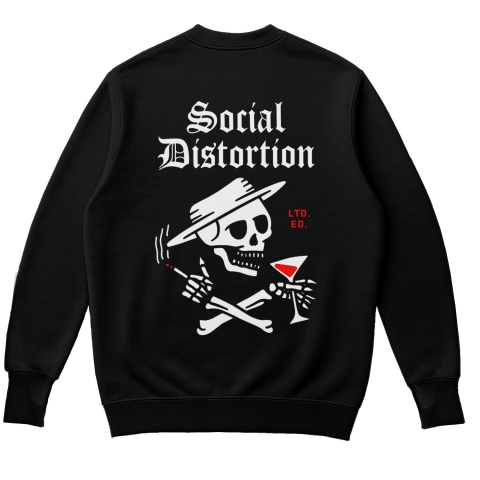 Blusa de moletom Oversized flanelado Social Distortion 1