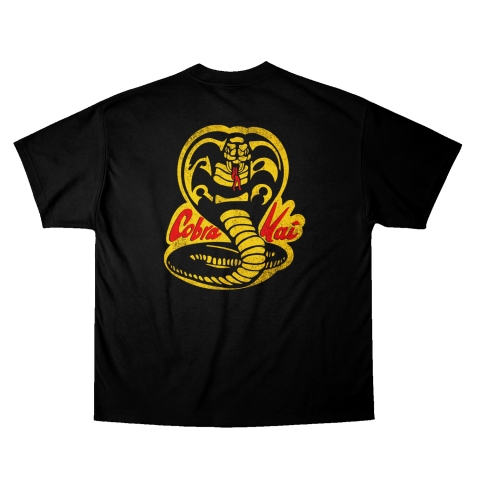 Camiseta OVERSIZED 220g Cobra Kai 1