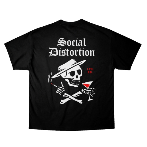 Camiseta OVERSIZED 220g Social Distortion 1