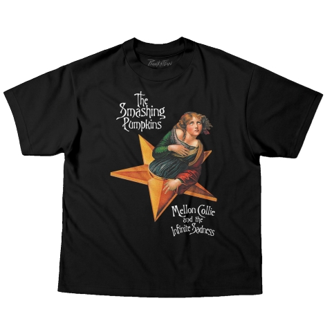 Camiseta OVERSIZED 220g the Smashing Pumpkins - Mellon Collie and the Infinite Sadness