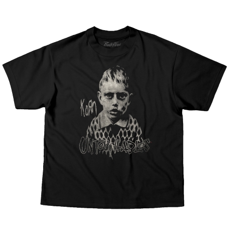 Camiseta OVERSIZED 220g Korn 3 Untouchables