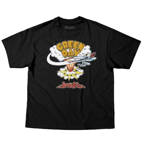 Camiseta OVERSIZED 220g Green Day 10 Dookie