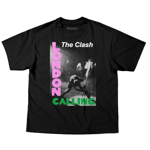 Camiseta OVERSIZED 220g The Clash 3 London Calling