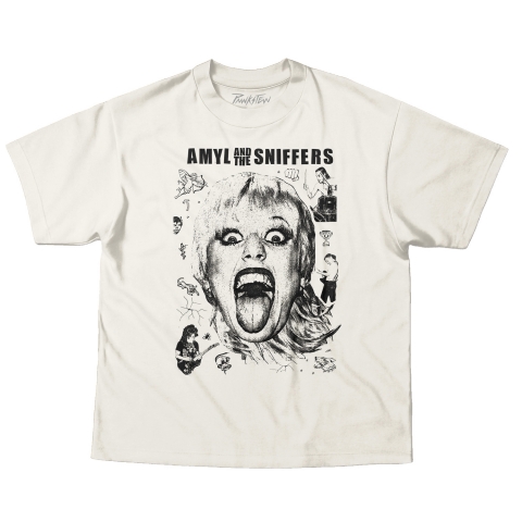Camiseta OVERSIZED 220g Amyl and the Sniffers 1