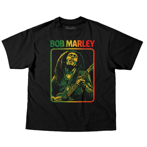 Camiseta Oversized 100% algodão 220g Bob Marley 3