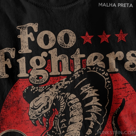 Manga Longa Foo Fighters 12