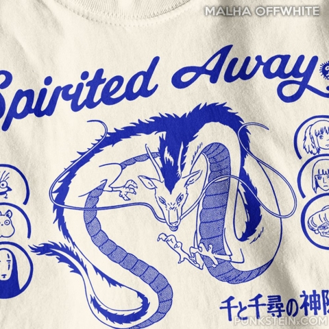 Camiseta OVERSIZED 220g Spirited Away