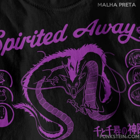Regata Feminina Spirited Away -A viagem de Chihiro