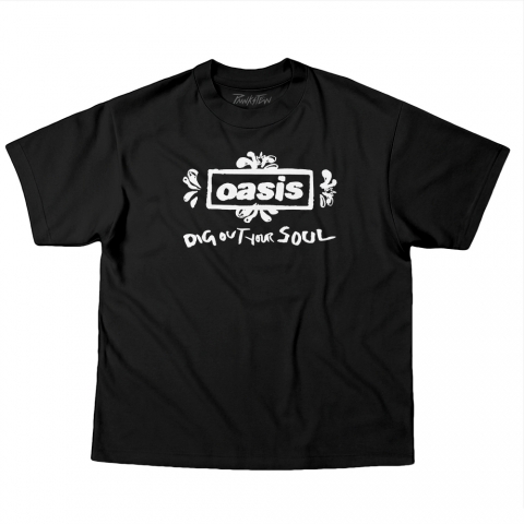 Camiseta OVERSIZED 220g PADRÃO OASIS 5 Dig out your soul